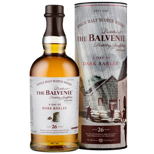 Balvenie 26 Year Old A Day of Dark Barley Single Malt Whisky 70cl - Premium Quality